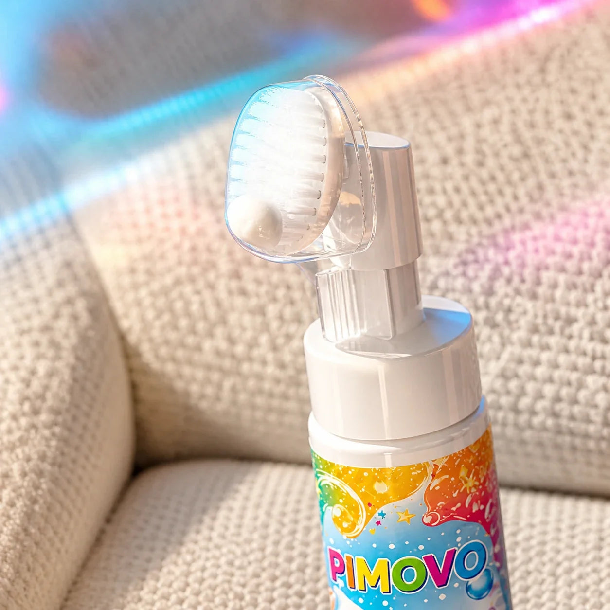 PIMOVO Magic Foam kodin eri tekstiilipintojen yhteydessä