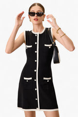 Strikket Bodycon Minikjole