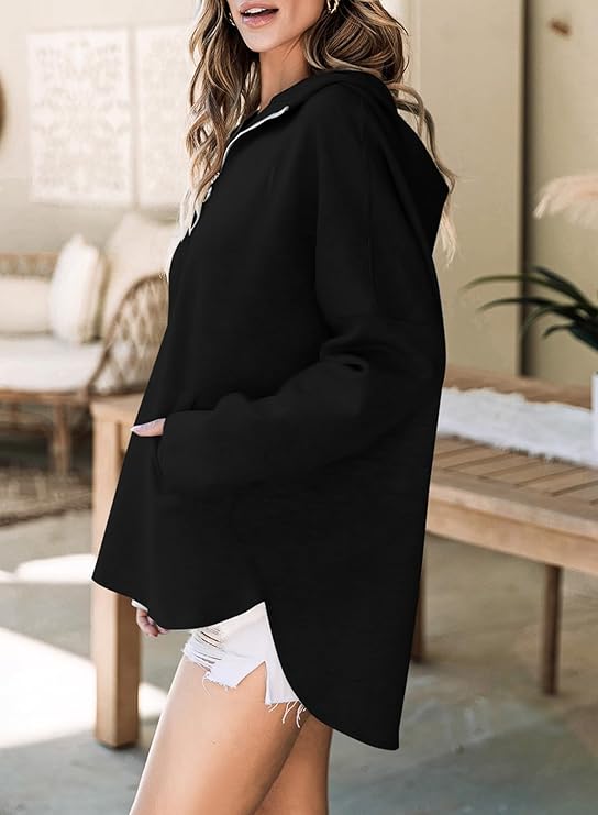 Licevo oversized hettegenser