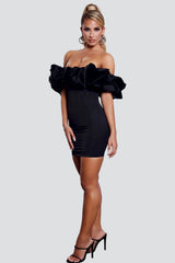 Volang Off-Shoulder Bodycon Kjole