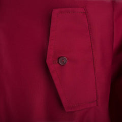 Dame Classic Harrington Jakke - Burgunder