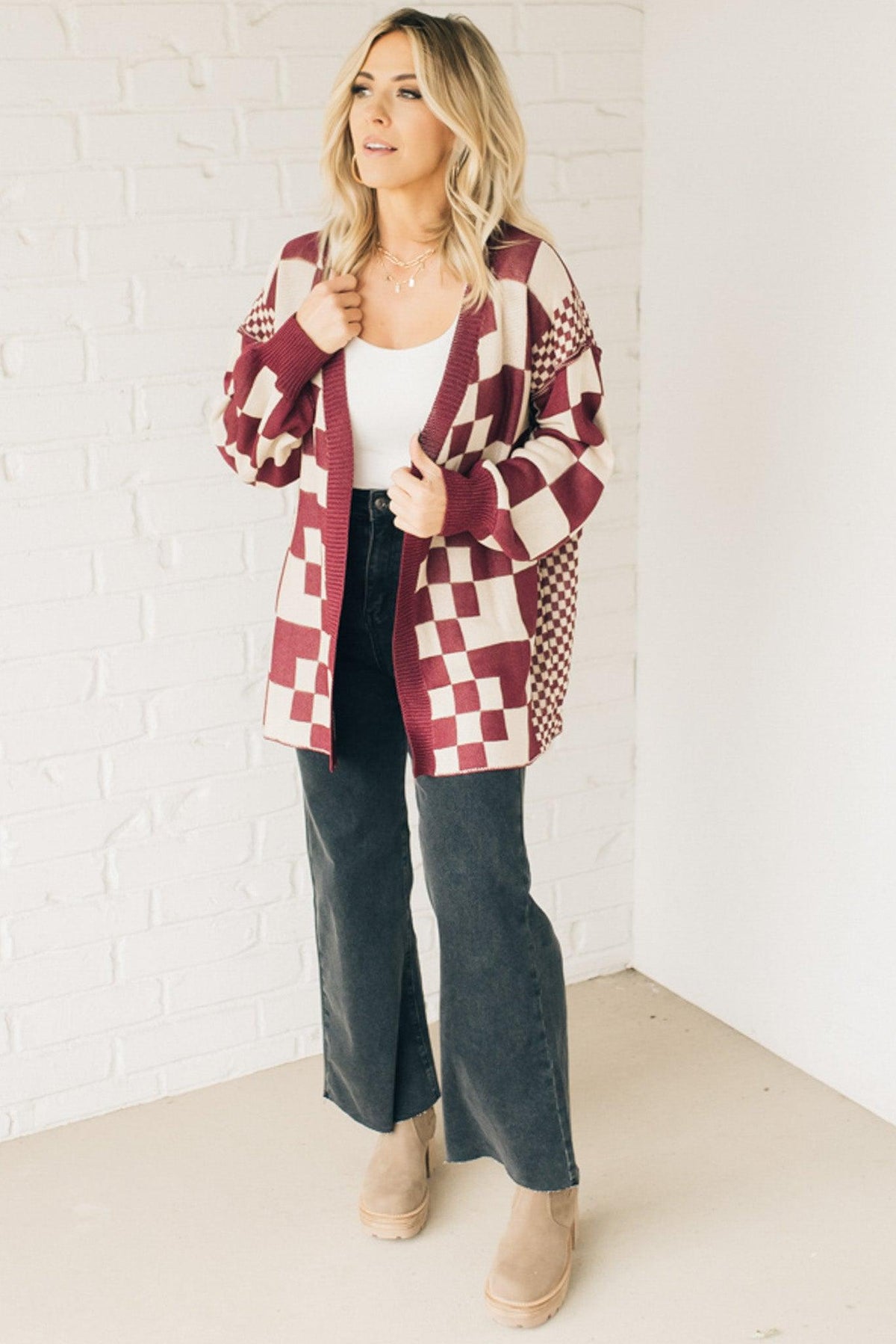 Rutete cardigan