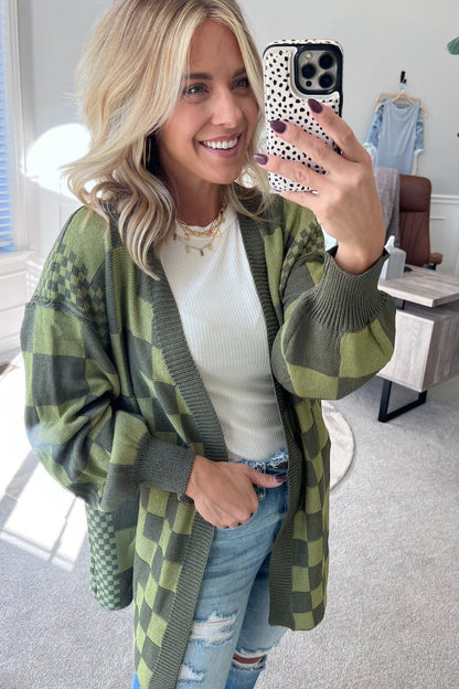 Rutete cardigan
