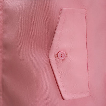 Klassisk Harrington-jakke for kvinner – rosa