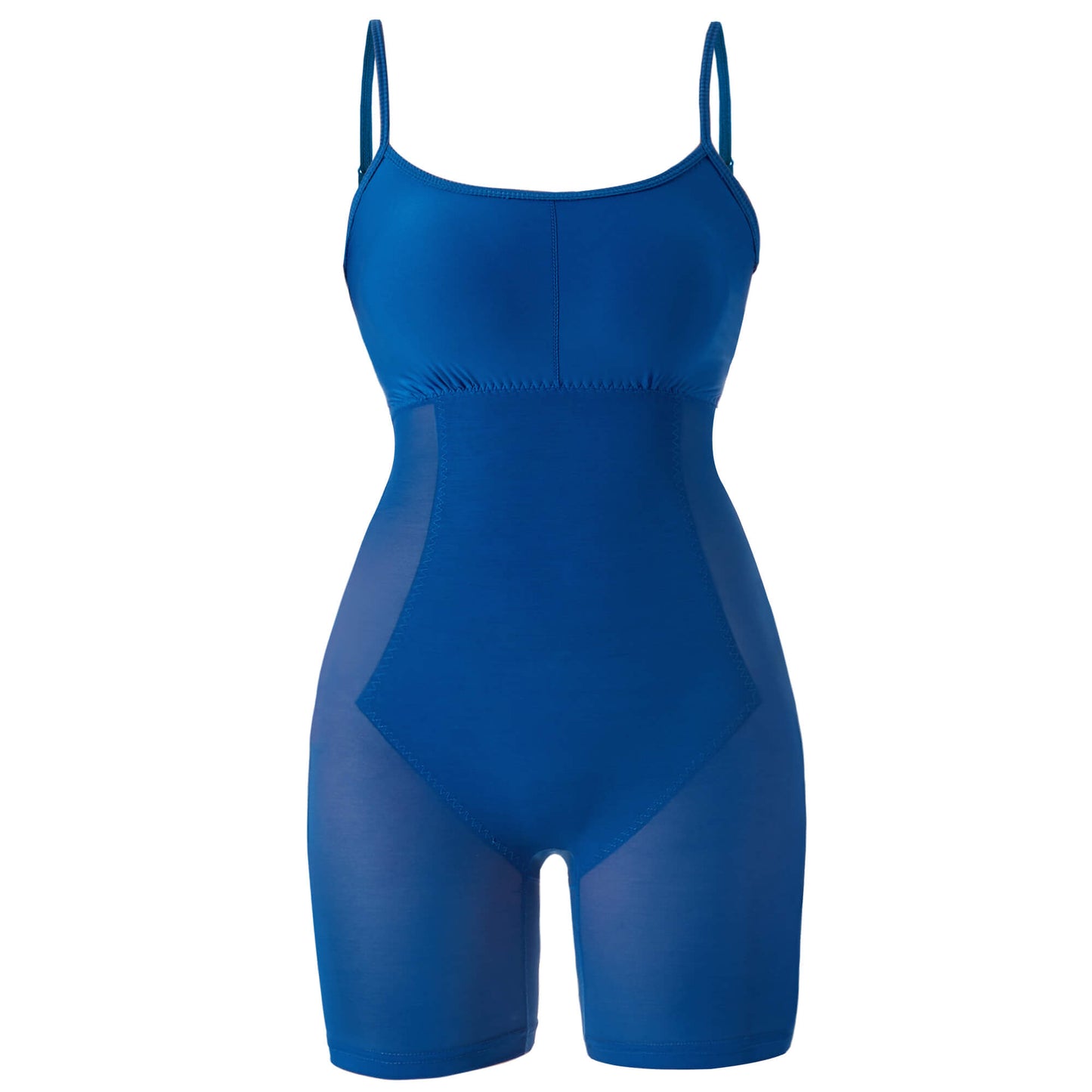 Kjole med Queen Anne-utringning og innebygd shapewear