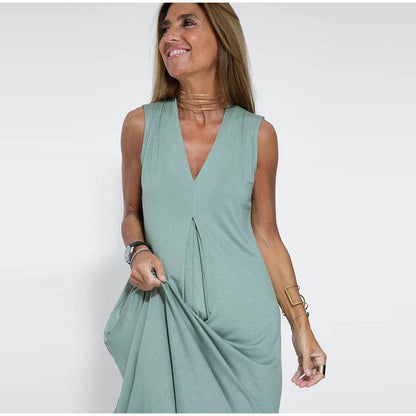 Felicity | Elegant lang kjole med matchende cardigan