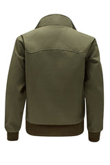 Dame Classic Harrington Jakke - Olivengrønn
