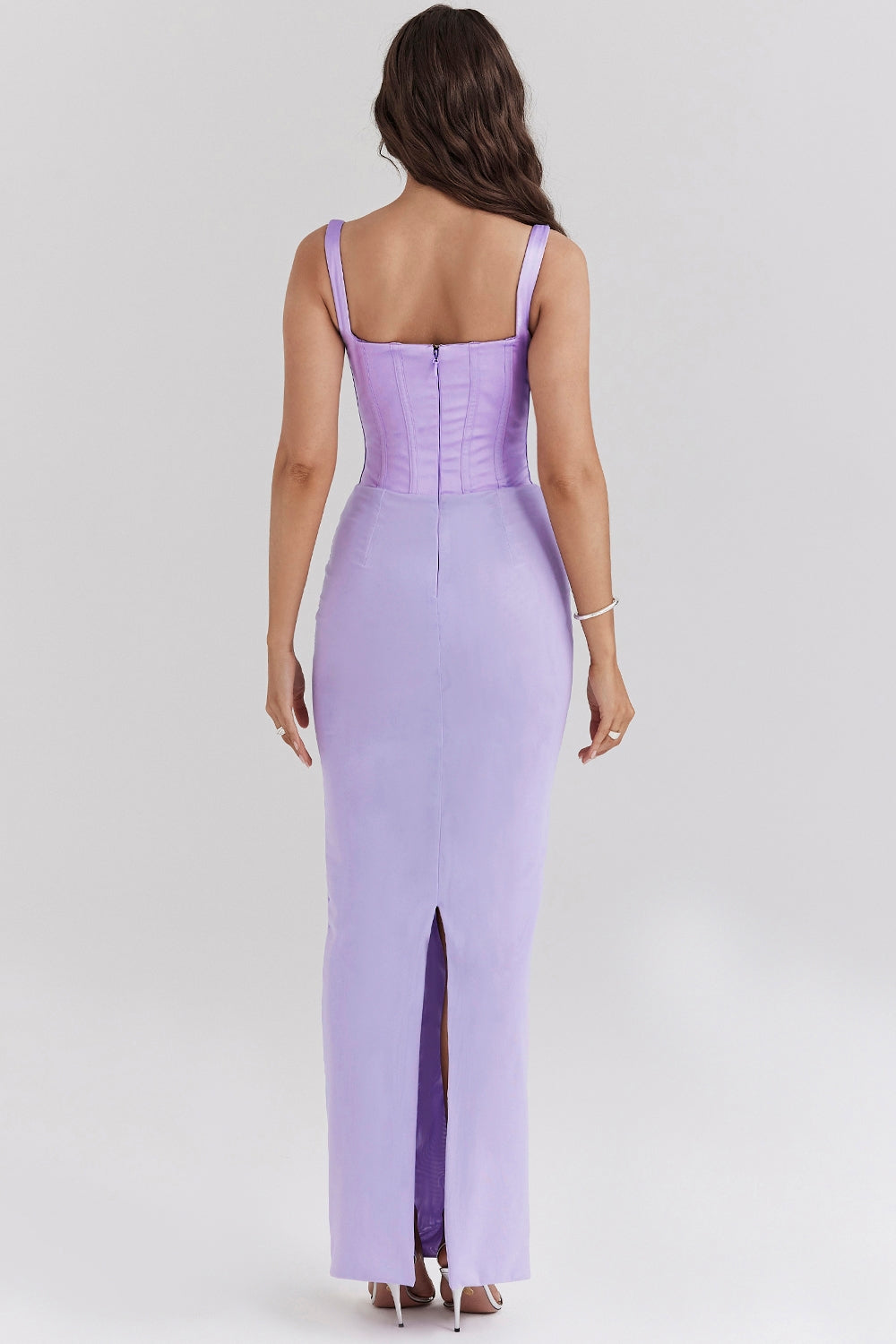 Bodycon-kjole med splitt bak