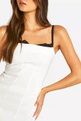 Blondepatchwork Bodycon Kjole
