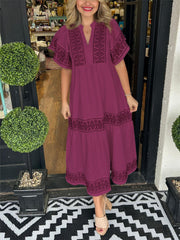 Boho vibes midikjole