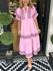 Boho vibes midikjole
