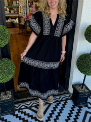 Boho vibes midikjole