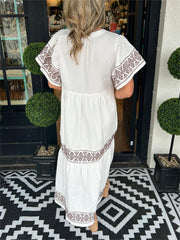 Boho vibes midikjole
