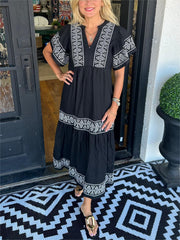Boho vibes midikjole
