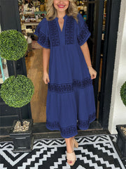 Boho vibes midikjole