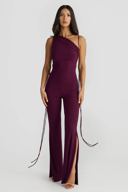 Jumpsuit med spaghettistropper