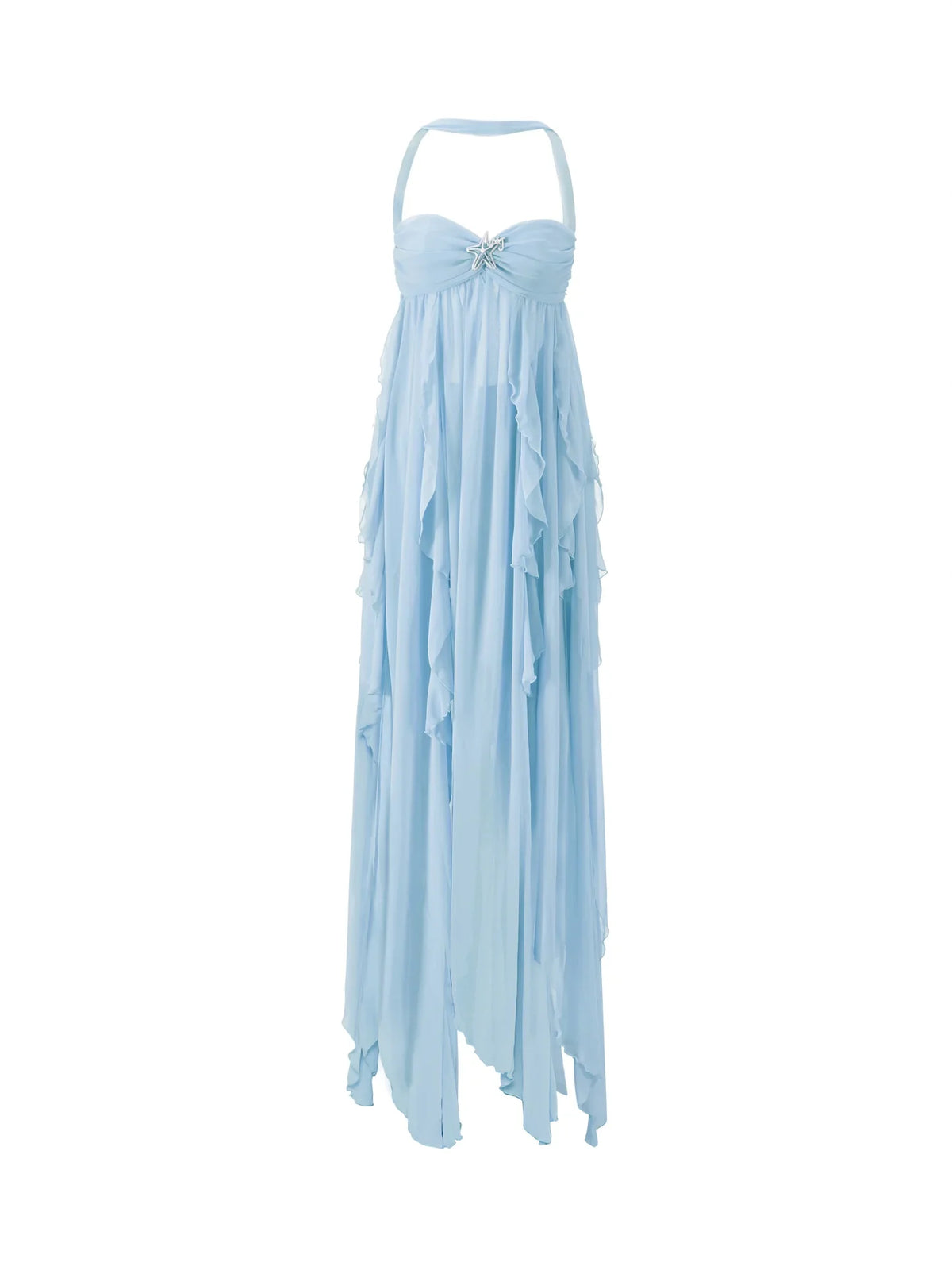 Elegant kjole med dusker