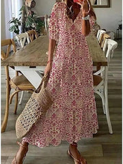 Mikha Boho kjole med magebeskyttelse 1 + 1 gratis